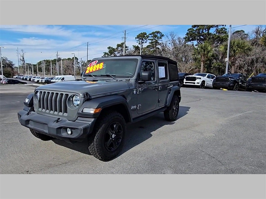 2018 Jeep Wrangler Unlimited Sport S 4x4