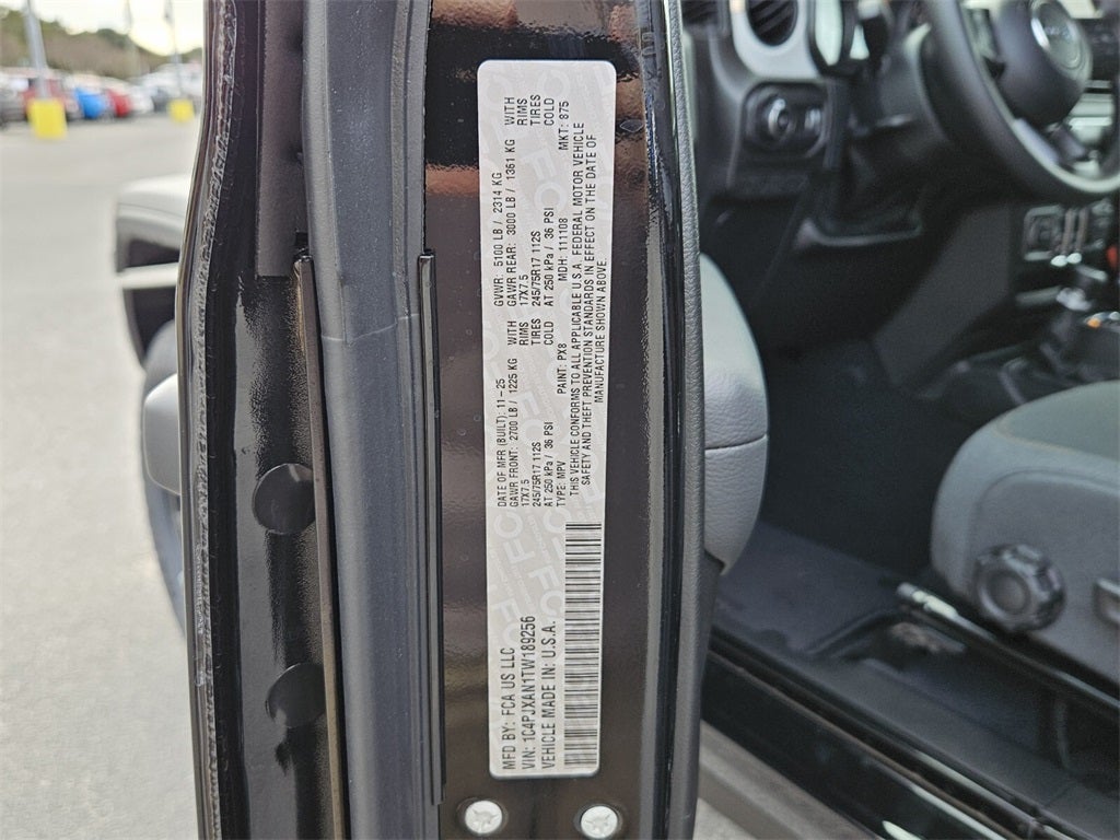 2026 Jeep Wrangler WRANGLER 2-DOOR SPORT