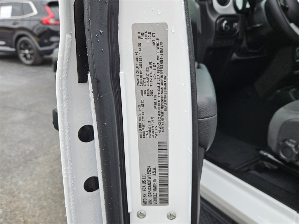 2026 Jeep Wrangler WRANGLER 2-DOOR SPORT