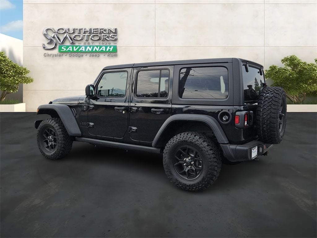 2025 Jeep Wrangler 4-Door Willys 4x4