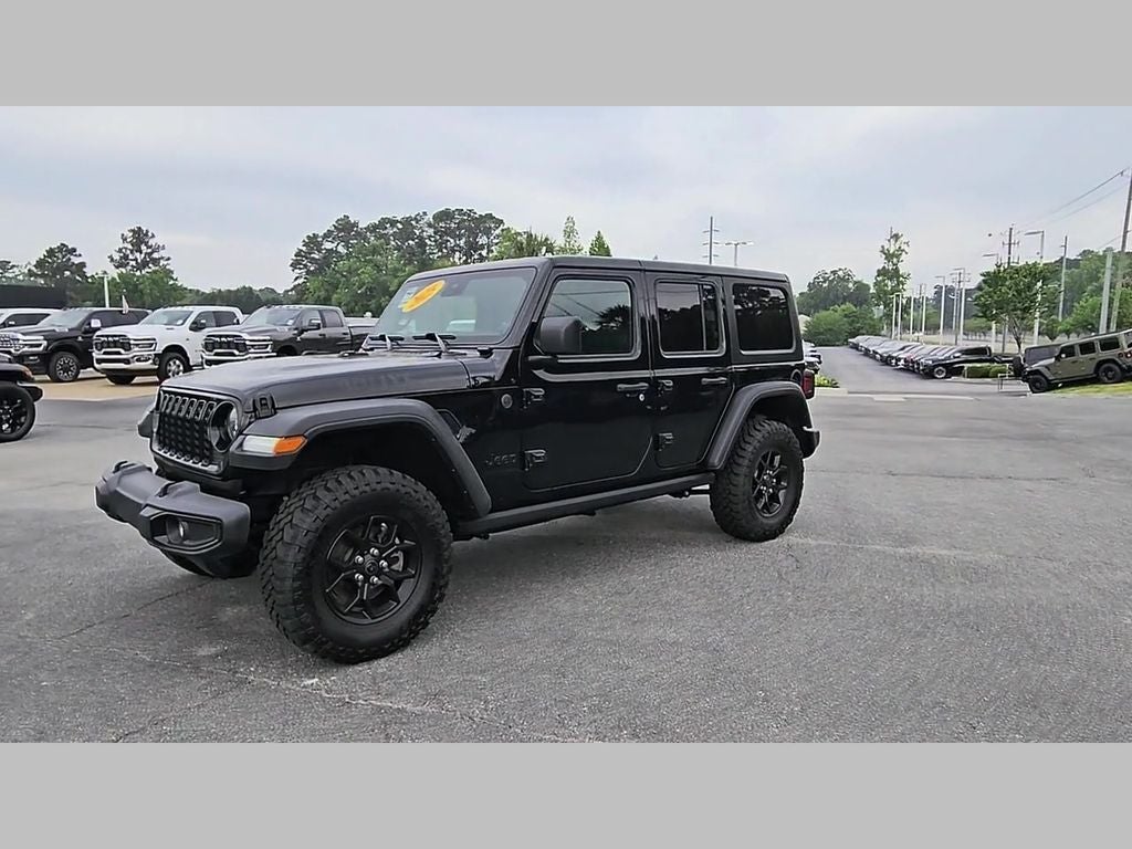2025 Jeep Wrangler 4-Door Willys 4x4