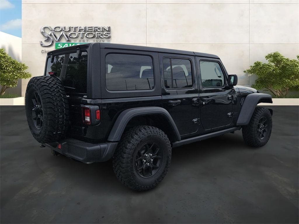 2025 Jeep Wrangler 4-Door Willys 4x4