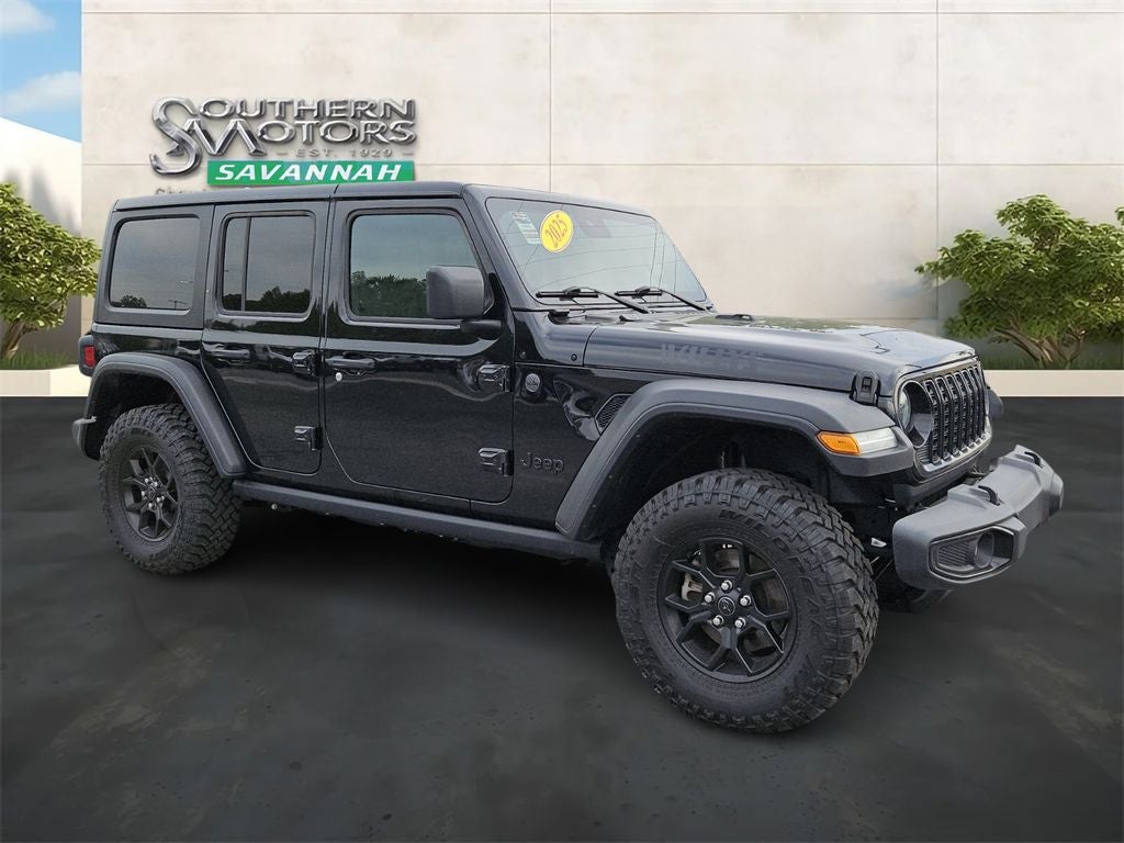 2025 Jeep Wrangler 4-Door Willys 4x4