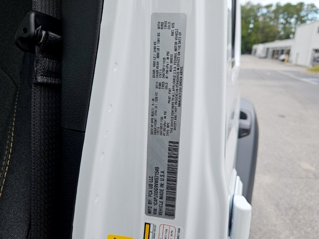 2027 Jeep Wrangler WRANGLER 4-DOOR SPORT S