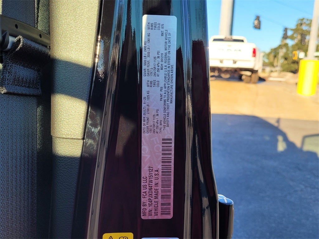 2026 Jeep Wrangler WRANGLER 4-DOOR SPORT S