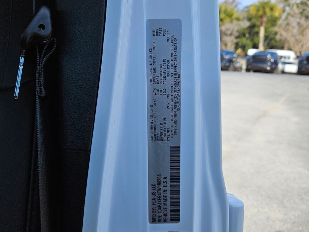 2026 Jeep Wrangler WRANGLER 4-DOOR SAHARA