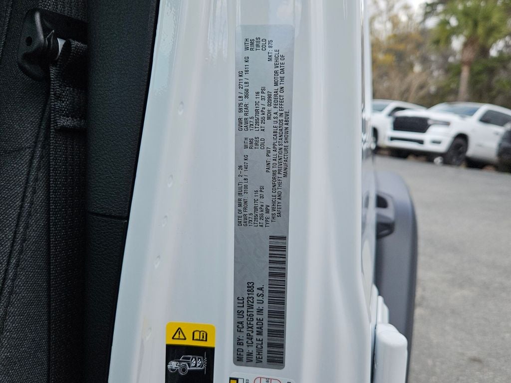 2026 Jeep Wrangler WRANGLER 4-DOOR RUBICON