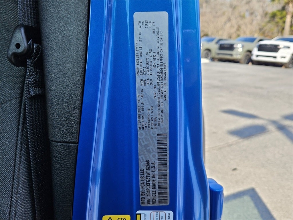 2026 Jeep Wrangler WRANGLER 4-DOOR RUBICON