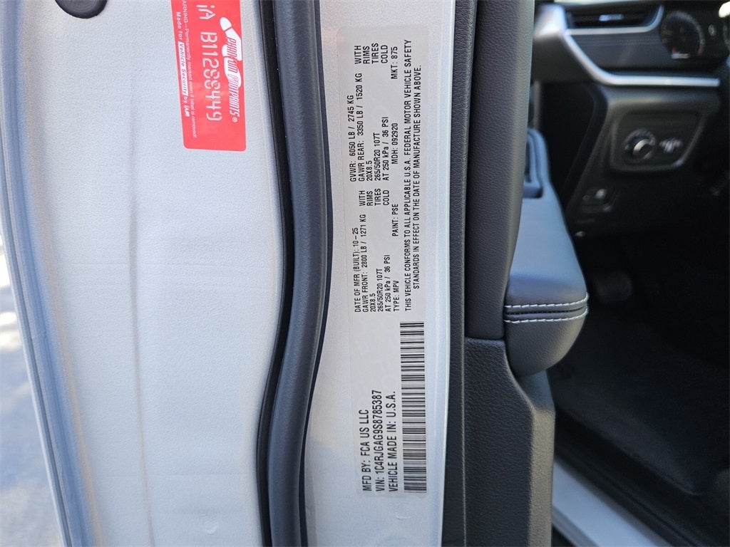 2025 Jeep Grand Cherokee GRAND CHEROKEE ALTITUDE X 4X2