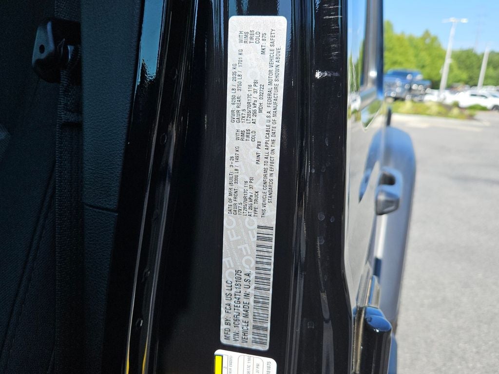 2026 Jeep Gladiator GLADIATOR MOJAVE 4X4