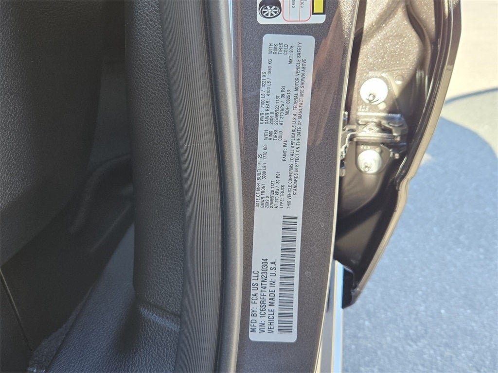 2026 RAM Ram 1500 RAM 1500 BIG HORN CREW CAB 4X4 5'7' BOX