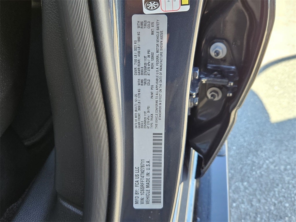 2026 RAM Ram 1500 RAM 1500 BIG HORN CREW CAB 4X4 5'7' BOX