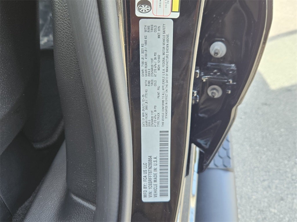 2026 RAM Ram 1500 RAM 1500 BIG HORN CREW CAB 4X4 5'7' BOX