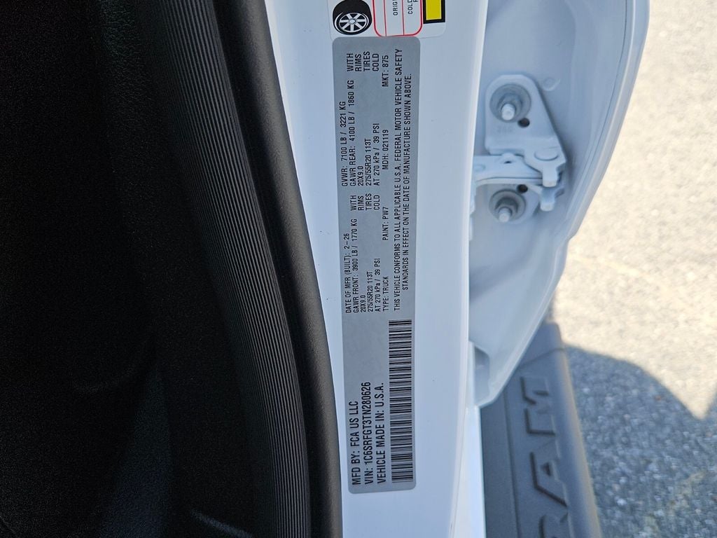 2026 RAM Ram 1500 RAM 1500 EXPRESS CREW CAB 4X4 5'7' BOX