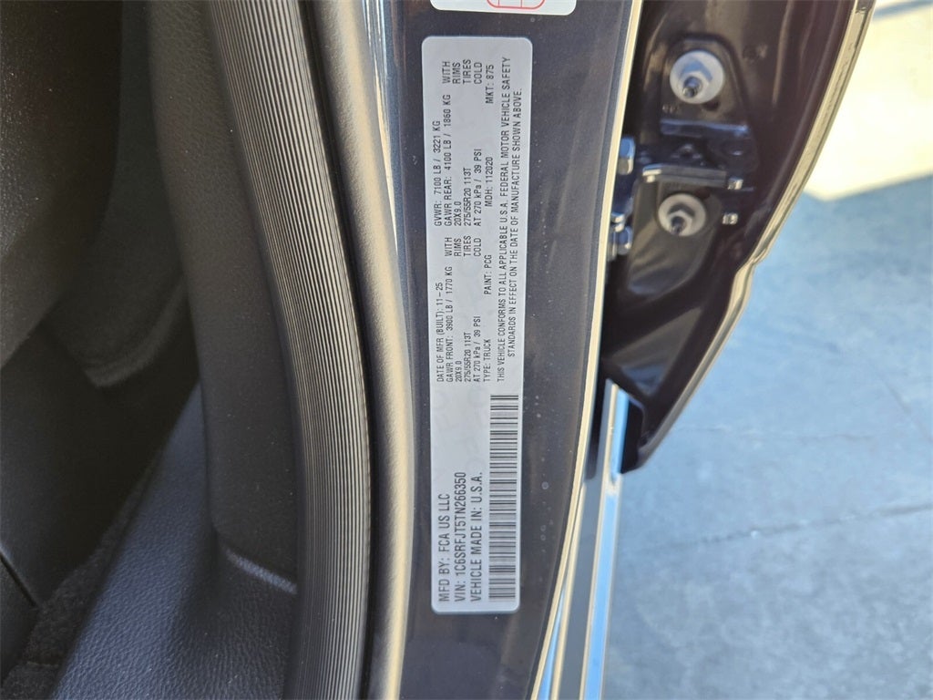 2026 RAM Ram 1500 RAM 1500 LARAMIE CREW CAB 4X4 5'7' BOX