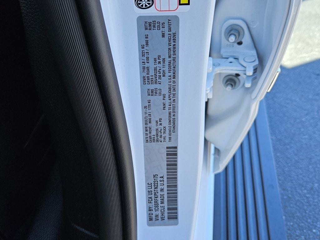2026 RAM Ram 1500 RAM 1500 TUNGSTEN CREW CAB 4X4