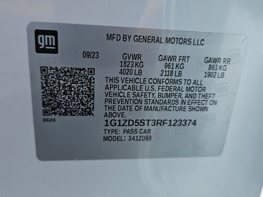 2024 Chevrolet Malibu FWD 1LT