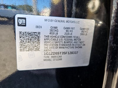 2025 Chevrolet Malibu FWD 1LT