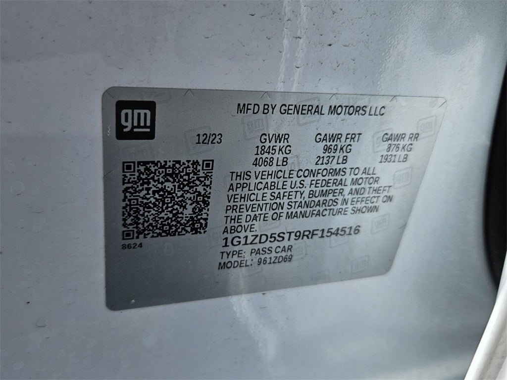 2024 Chevrolet Malibu FWD 1LT