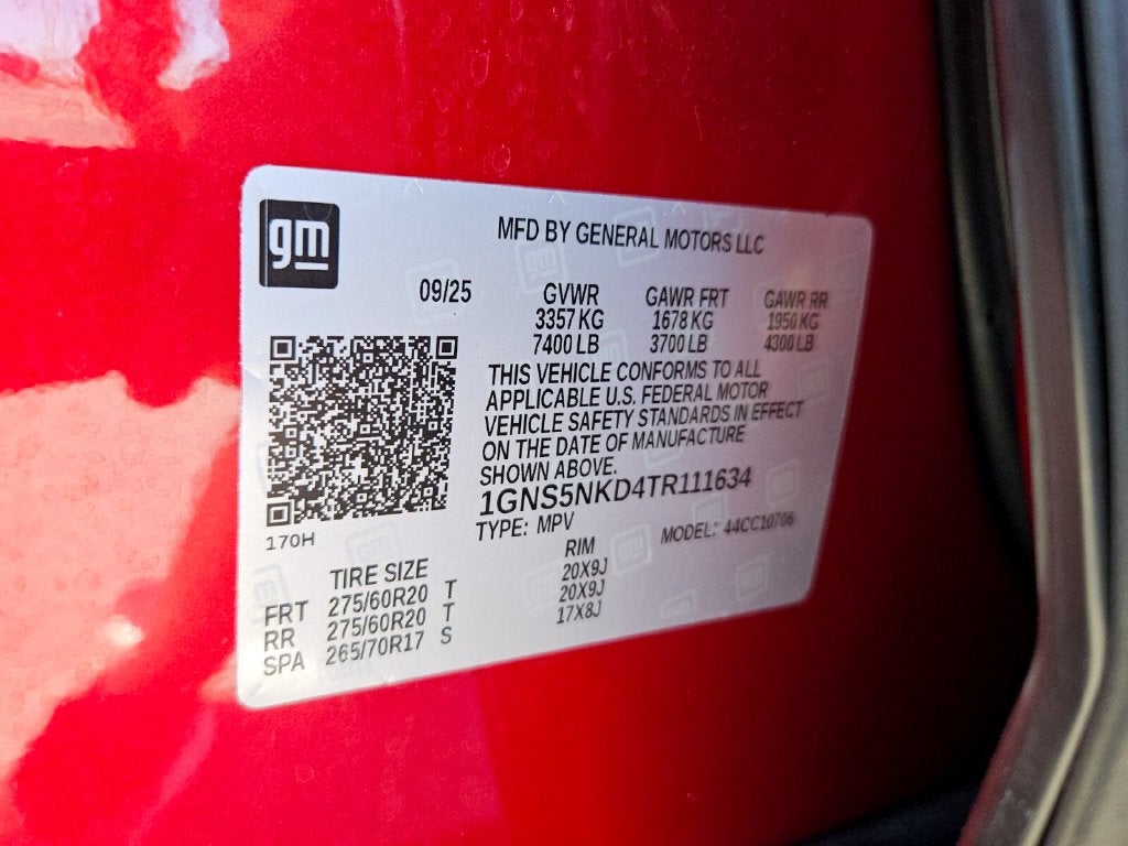 2026 Chevrolet Tahoe 2WD LT