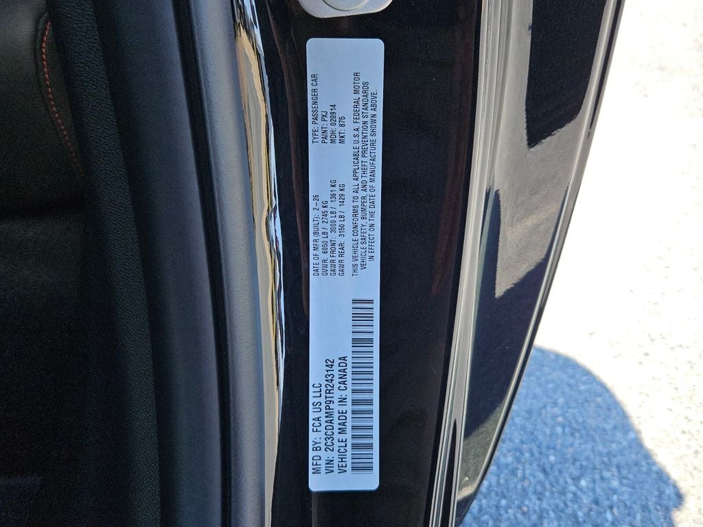 2026 Dodge Charger CHARGER SCAT PACK 2-DOOR AWD