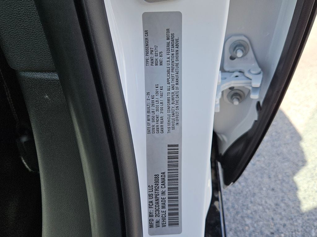 2026 Dodge Charger CHARGER R/T 4-DOOR AWD