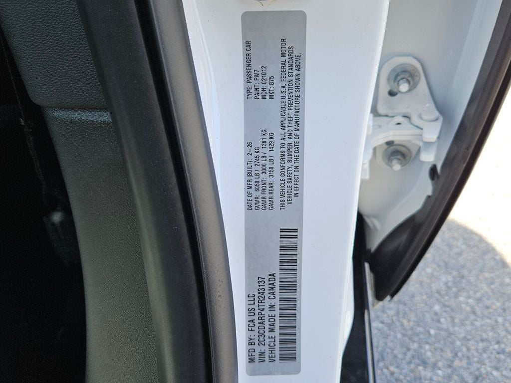 2026 Dodge Charger CHARGER SCAT PACK 4-DOOR AWD