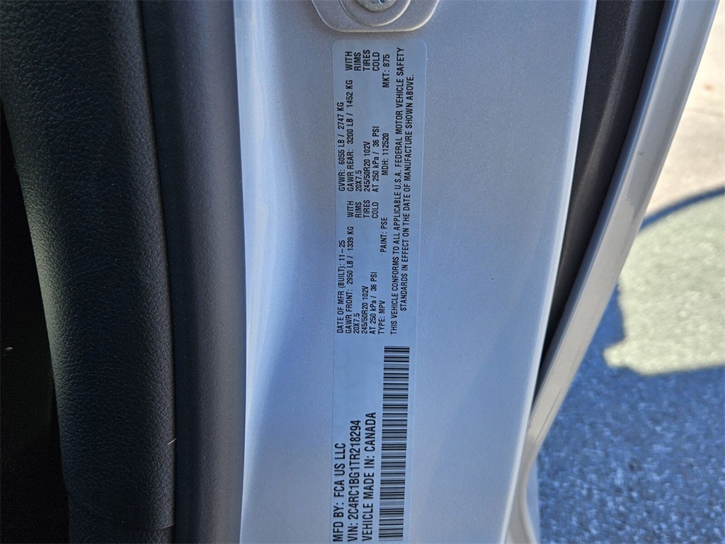 2026 Chrysler Pacifica PACIFICA SELECT