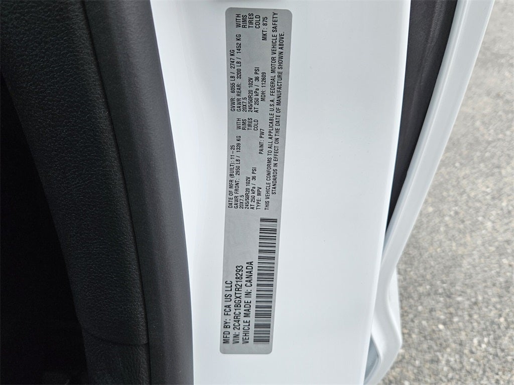 2026 Chrysler Pacifica PACIFICA SELECT
