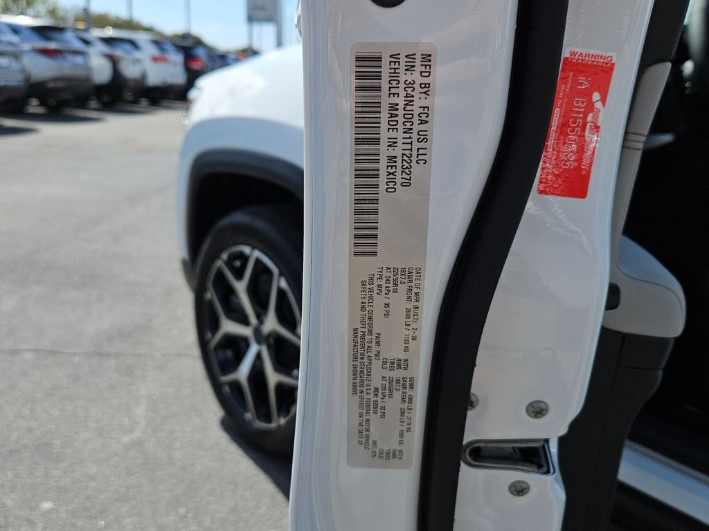 2026 Jeep Compass COMPASS LIMITED 4X4