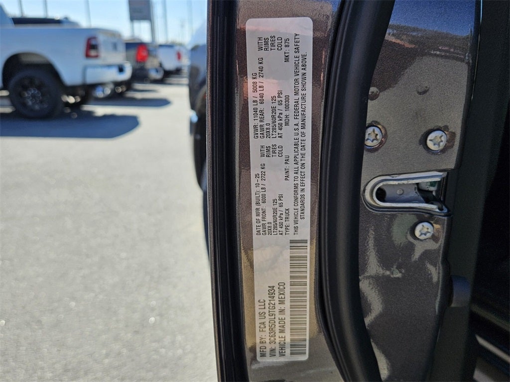 2026 RAM Ram 2500 RAM 2500 BIG HORN CREW CAB 4X4 6'4' BOX