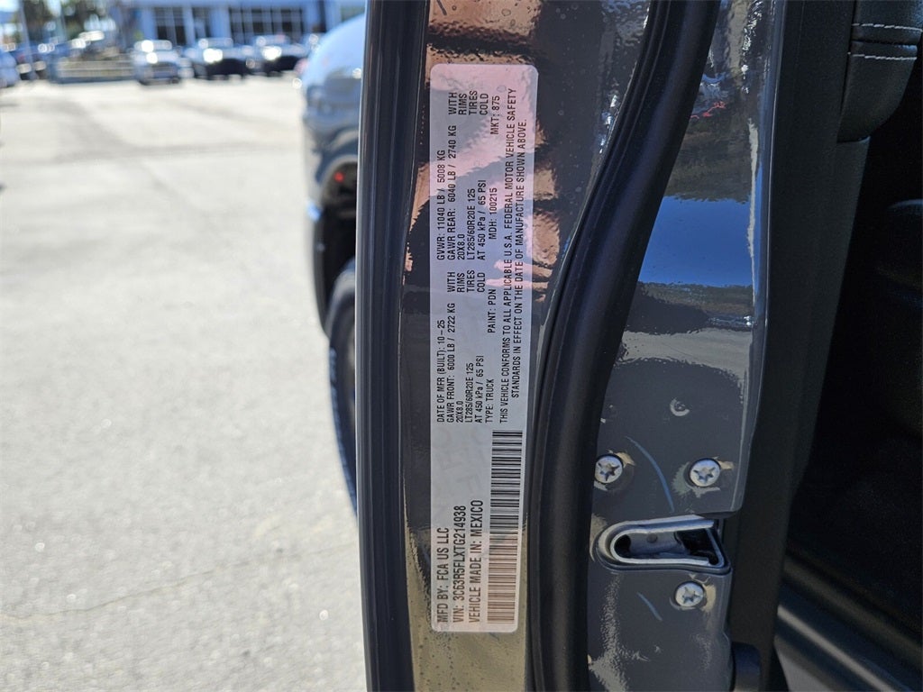 2026 RAM Ram 2500 RAM 2500 LARAMIE CREW CAB 4X4 6'4' BOX