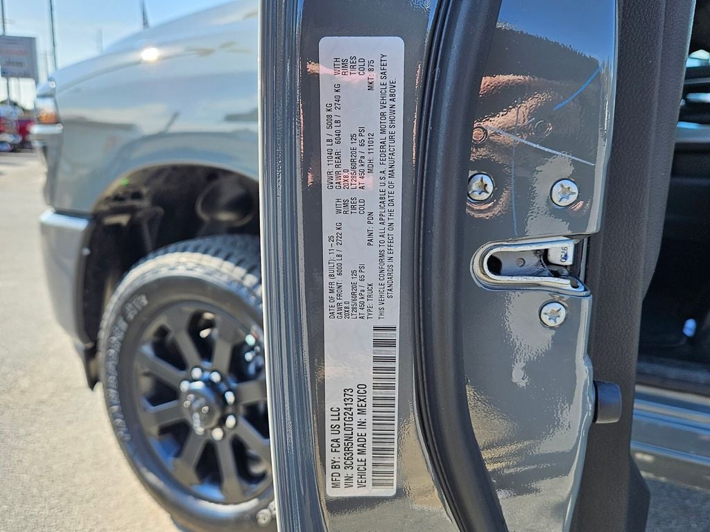 2026 RAM Ram 2500 RAM 2500 LARAMIE MEGA CAB 4X4 6'4' BOX