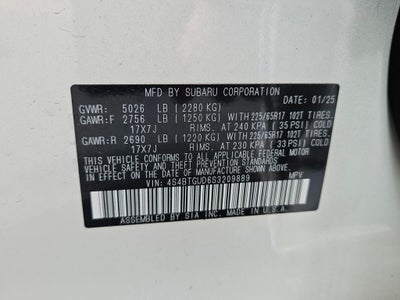 2025 Subaru Outback Wilderness