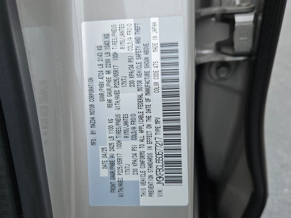 2025 Mazda Mazda CX-5 2.5 S Preferred