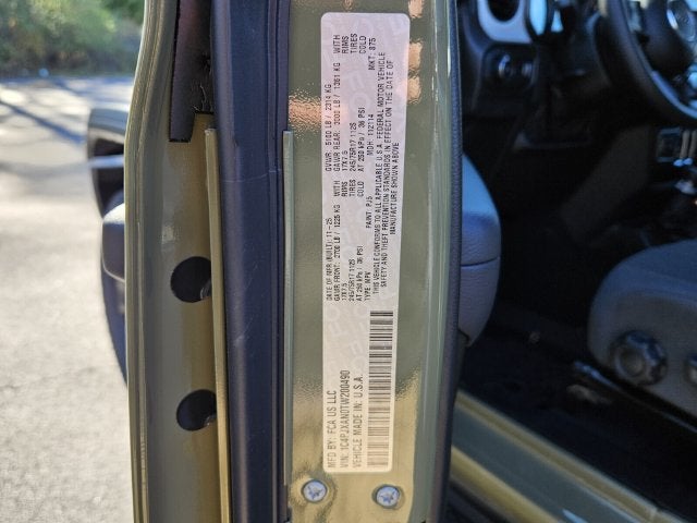 2026 Jeep Wrangler WRANGLER 2-DOOR SPORT