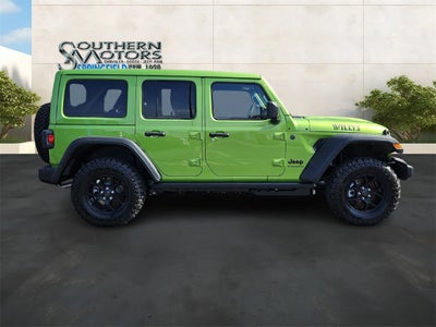 2026 Jeep Wrangler WRANGLER 4-DOOR WILLYS