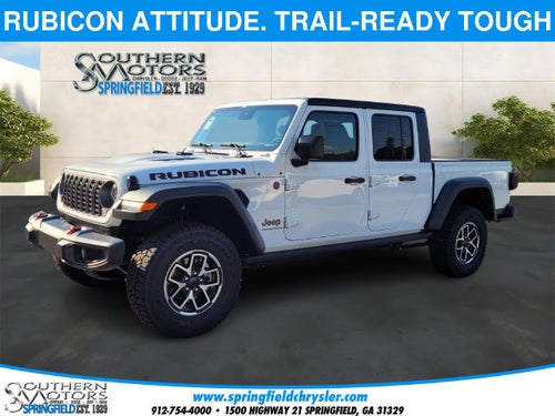 2025 Jeep Gladiator GLADIATOR RUBICON 4X4