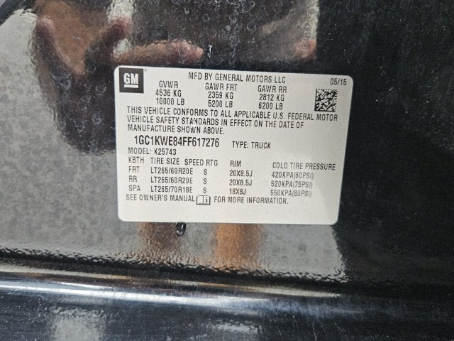 2015 Chevrolet Silverado 2500HD LTZ