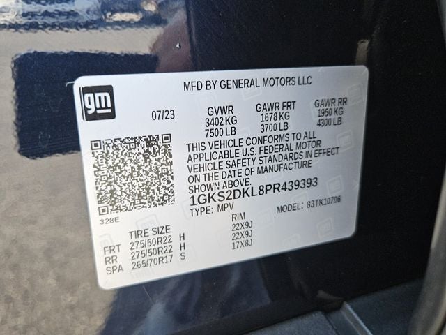2023 GMC Yukon 4WD Denali