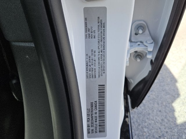 2026 Dodge Charger CHARGER R/T 4-DOOR AWD