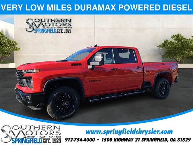 2025 Chevrolet Silverado 2500HD 4WD Crew Cab Standard Bed Custom