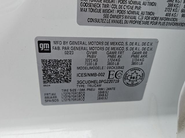 2023 Chevrolet Silverado 1500 ZR2