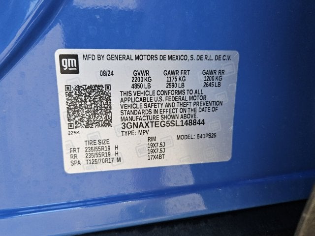 2025 Chevrolet Equinox AWD RS