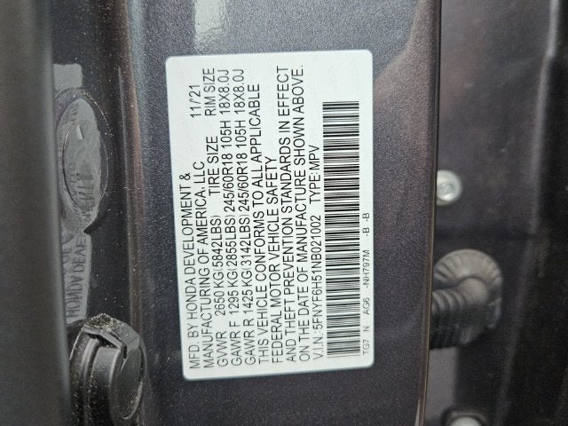 2022 Honda Pilot AWD EX-L