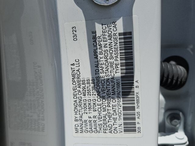 2023 Honda Accord Hybrid EX-L