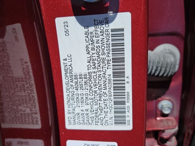 2023 Honda Accord Hybrid Touring