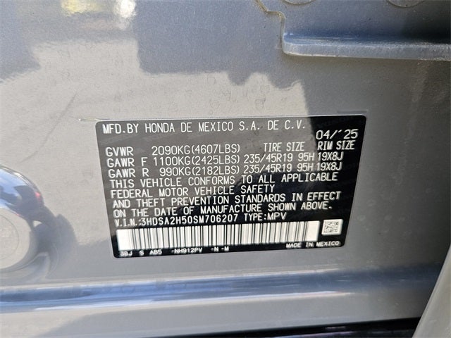 2025 Acura ADX A-Spec Package