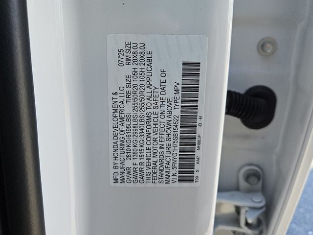 2025 Honda Pilot Touring