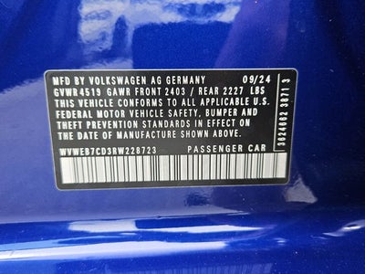 2024 Volkswagen Golf R 2.0T